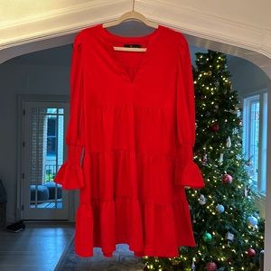 Tuckernuck Pomander Place Red Kenzo Dress M